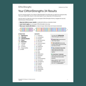 CliftonStrengths Assessment